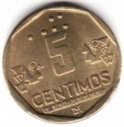 Image #1 of 5 Centimos 1998