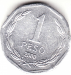 1 Peso 2000