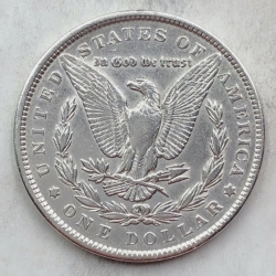 Image #2 of Morgan Dollar 1891