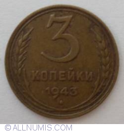 Image #1 of 3 Kopeks 1943