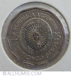 25 Pesos 1968