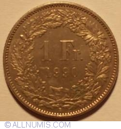 Image #1 of 1 Franc 1990
