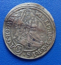 3 Kreuzer 1710