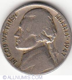 Jefferson Nickel 1947 D