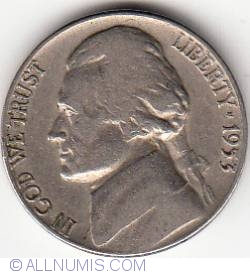 Jefferson Nickel 1953 D