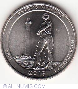 Image #2 of Quarter Dollar 2013 D - Ohio Perry's Victory
