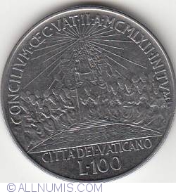 100 Lire 1962 (IV) - Second Ecumenical Council