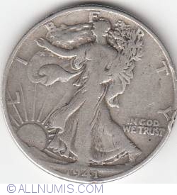 Half Dollar 1941 D