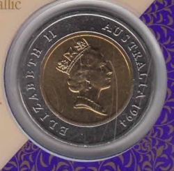 Image #2 of 5 Dolari 1994 - Aniversarea de 100 ani a recunoasterii votului femeii in Australia Sudica