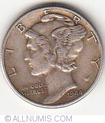 Image #1 of Dime 1944