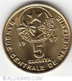 Image #1 of 5 Ouguiya 1997
