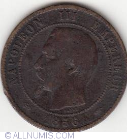 Image #2 of 5 Centimes 1856 A