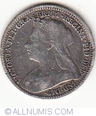 Threepence 1900