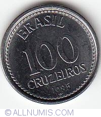 100 Cruzeiros 1985