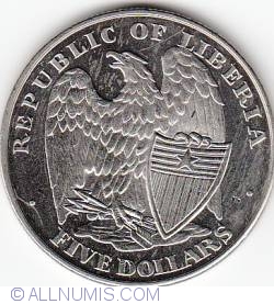 5 Dollars 2001 - Fort Sumter