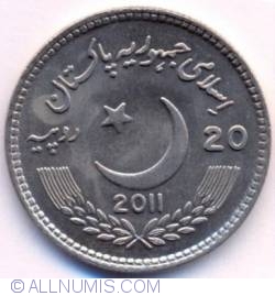 Image #1 of 20 Rupees 2011