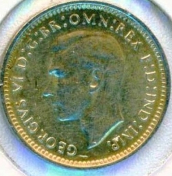 3 Pence 1938