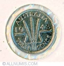 Image #1 of 3 Pence 1943 D