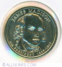 1 Dollar 2007 P - James Madison