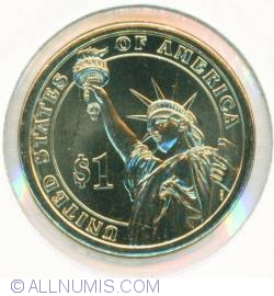 Image #2 of 1 Dollar 2007 P - James Madison