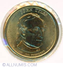 Image #1 of 1 Dollar 2009 P - John Tyler