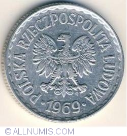 Image #2 of 1 Zloty 1969