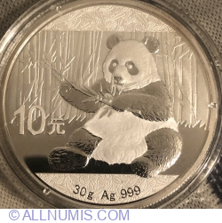Image #1 of 10 Yuan 2017 - Panda