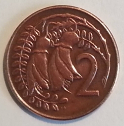 Image #1 of 2 Cents 1969