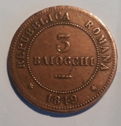 Image #2 of 3 Baiocchi 1849