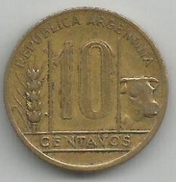 10 Centavos 1943