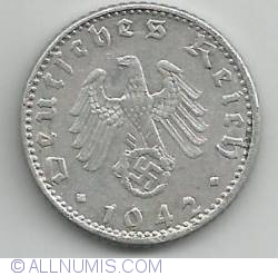 Image #2 of 50 Reichspfennig 1942 A