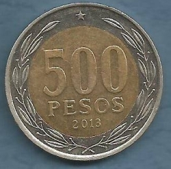 Image #1 of 500 Pesos 2013