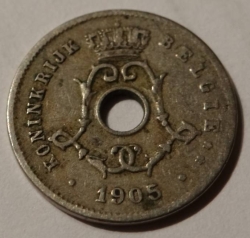 Image #1 of 5 Centimes 1905  (Belgie)