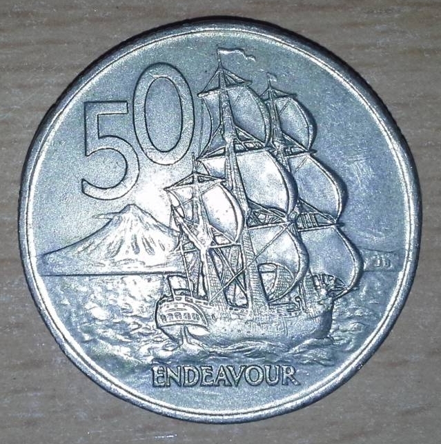 50 Cents 1975, Constitutional Monarchy (1961-1989) - New Zealand - Coin ...