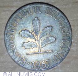 1 Pfennig 1967 G
