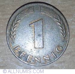 1 Pfennig 1967 G