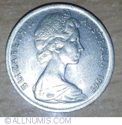 Image #1 of 5 Cents 1969