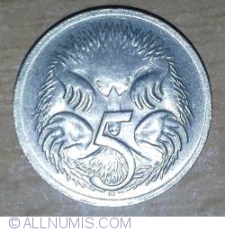 Image #2 of 5 Cents 1969