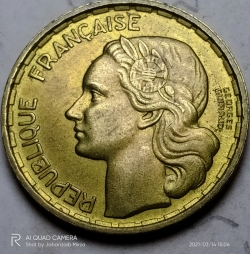 Image #2 of 10 Francs 1951