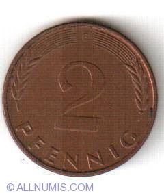 2 Pfennig 1981 F