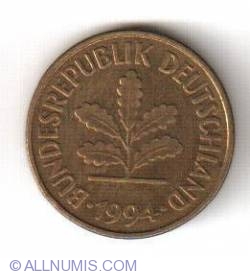 Image #2 of 5 Pfennig 1994 D