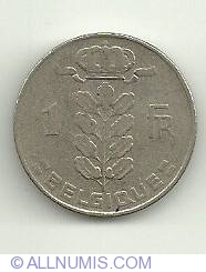 Image #2 of 1 Franc 1950 Belgique