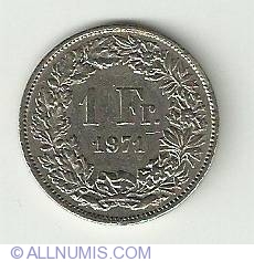 Image #2 of 1 Franc 1971