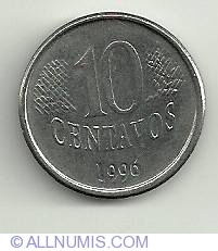 Image #2 of 10 Centavos 1996