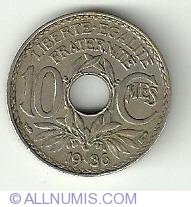 10 Centimes 1936