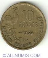 10 Francs 1955