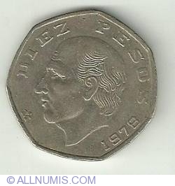 10 Pesos 1978 Miguel Hidalgo