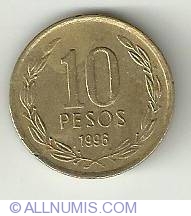 Image #2 of 10 Pesos 1996