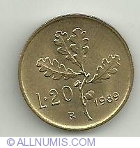 Image #1 of 20 Lire 1989