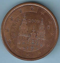 Image #2 of 5 Euro Centi 2009
